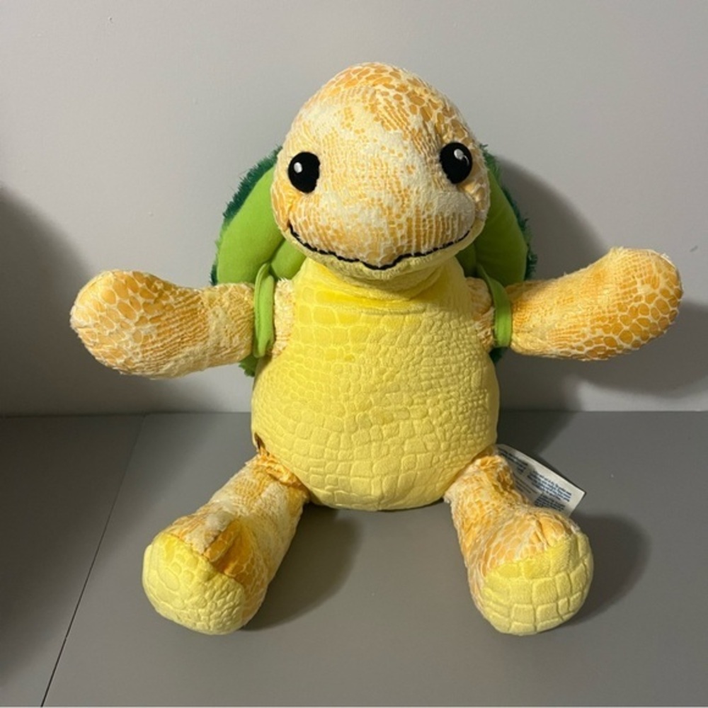 Build A Bear Sea Turtle Plush With Shell 17” 2012
